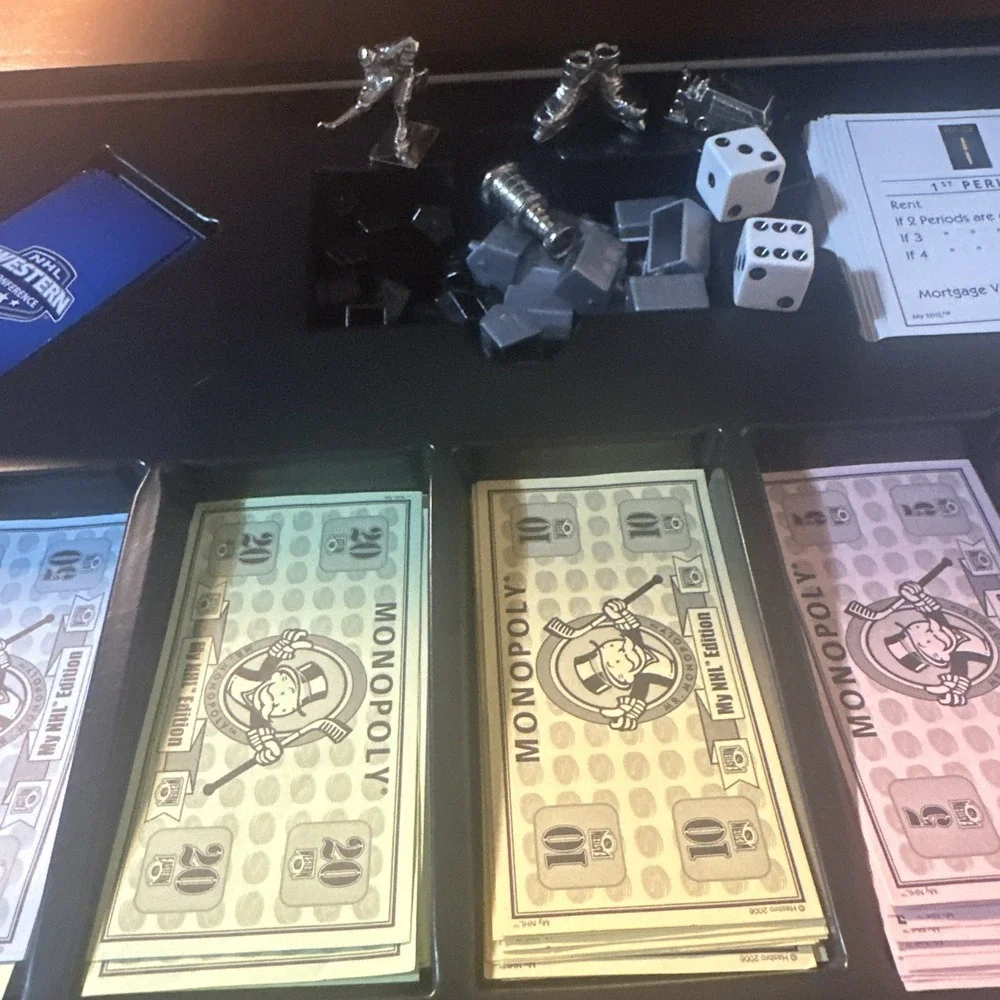 Monopoly My NHL Edition Customizable Hockey Monopoly Board Game 2006